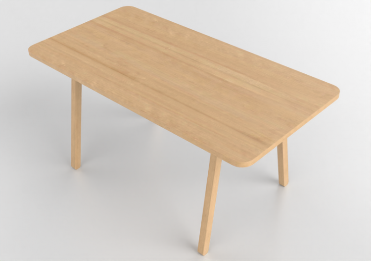 3D Tables - Wooden coffee table - Nordic Care - Niva 605 -...