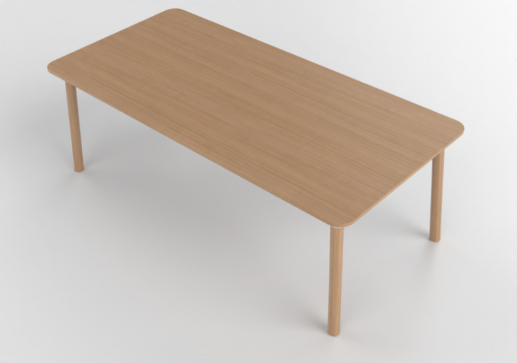 Mesas 3D - Mesa de madera - Nordic Care - Knop 934 - ACCA...