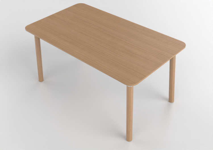 3D Tables - Wooden table - Nordic Care - Knop 930 - ACCA...