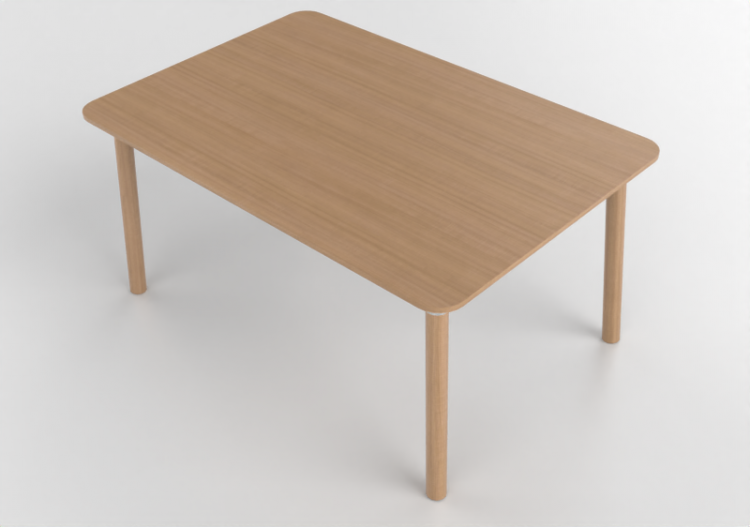 3D Tables - Wooden table - Nordic Care - Knop 934 - ACCA...