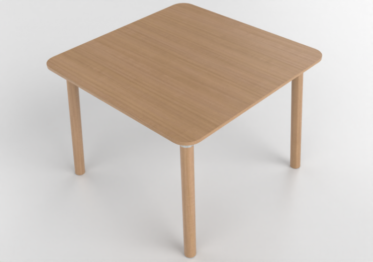 Tables 3D - Table en bois - Nordic Care - Knop 934 - ACCA...