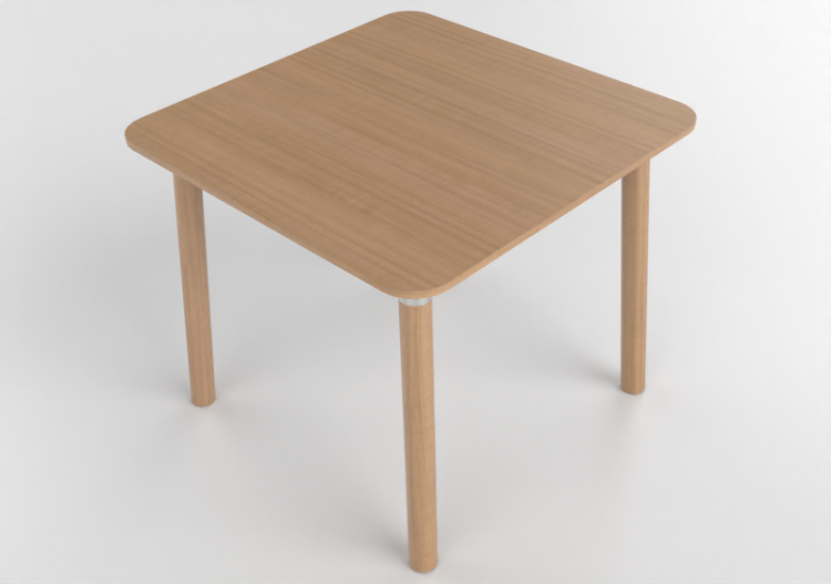 Mesas 3D - Mesa de madeira - Nordic Care - Knop 930 - ACCA...