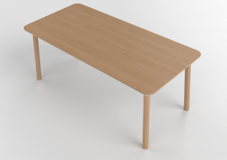 Tables 3D - Table en bois - Nordic Care - Knop 930 - ACCA...