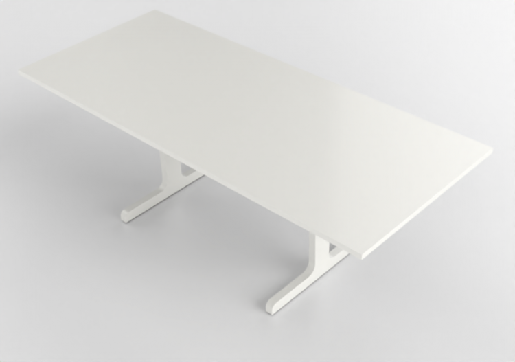 3D Tables - Lacquered wood table - Nordic Care - Niva 228 -...