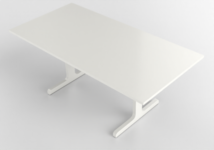 Tavoli 3D - Tavolo in legno laccato - Nordic Care - Niva...