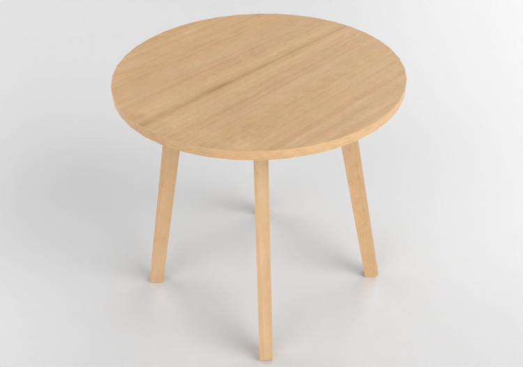Tables 3D - Petite table en bois - Nordic Care - Niva 602 -...