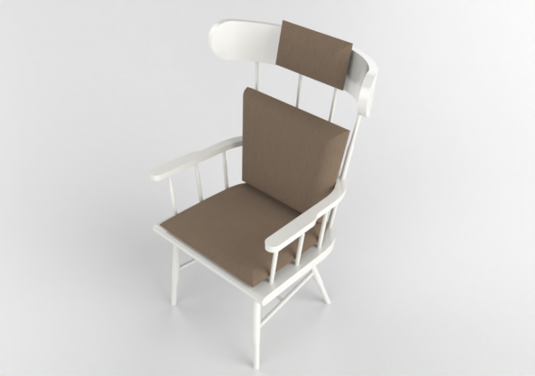 Chairs and Sofas 3D - Fabric armchair - Nordic Care -...