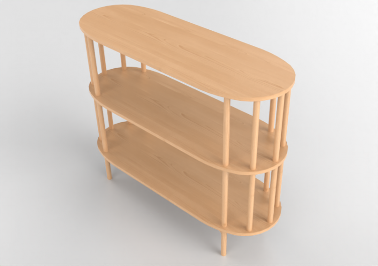 Accesorios 3D - Carrito de madera - Nordic Care - Julia 765...