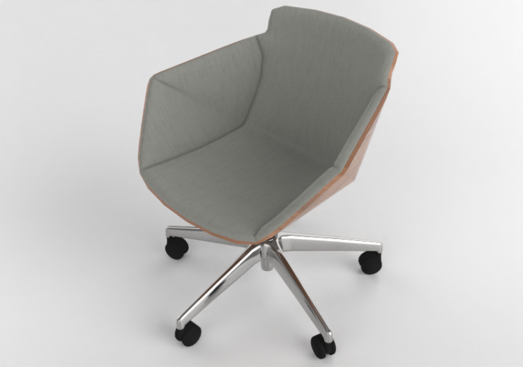 3D Chairs - Fabric chair - Allermuir - Phoulds - PH7U -...