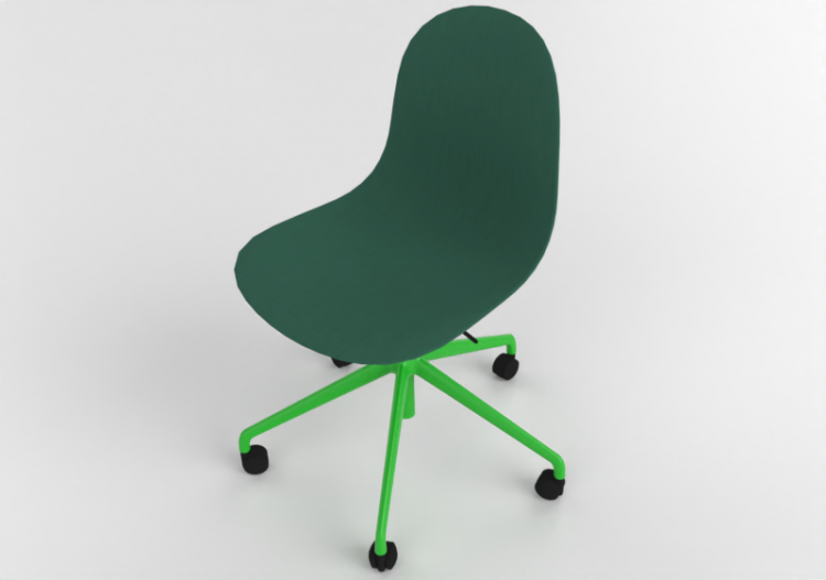 Sillas 3D - Silla de tela - Allermuir - Kin - 105U3 - ACCA...