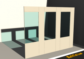 3D Tür/Fenster - CW (23) [H] Flügel