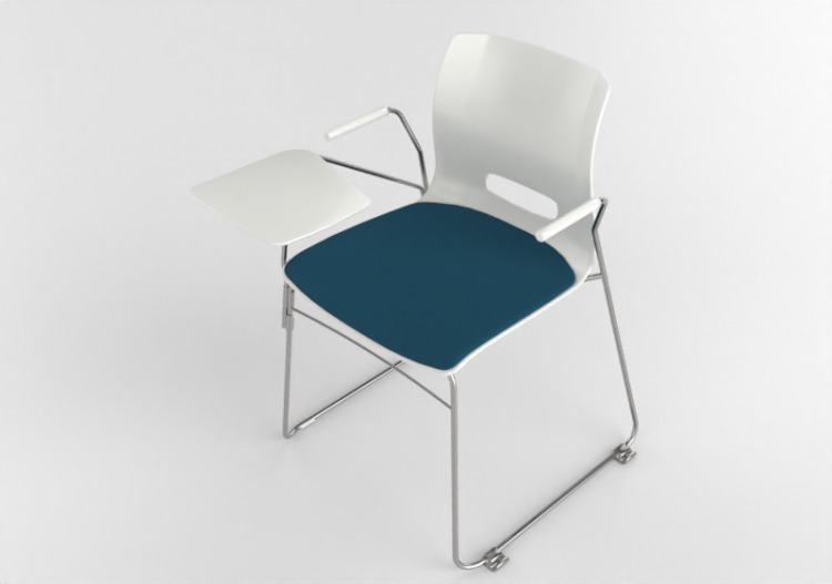 椅子 - Chair with upholstered seat - Allermuir - Casper -...