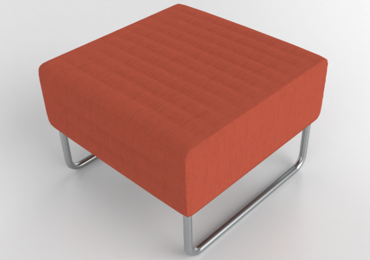 Poltronas 3D - Apoio de pés em tecido - Allermuir - Tommo -...