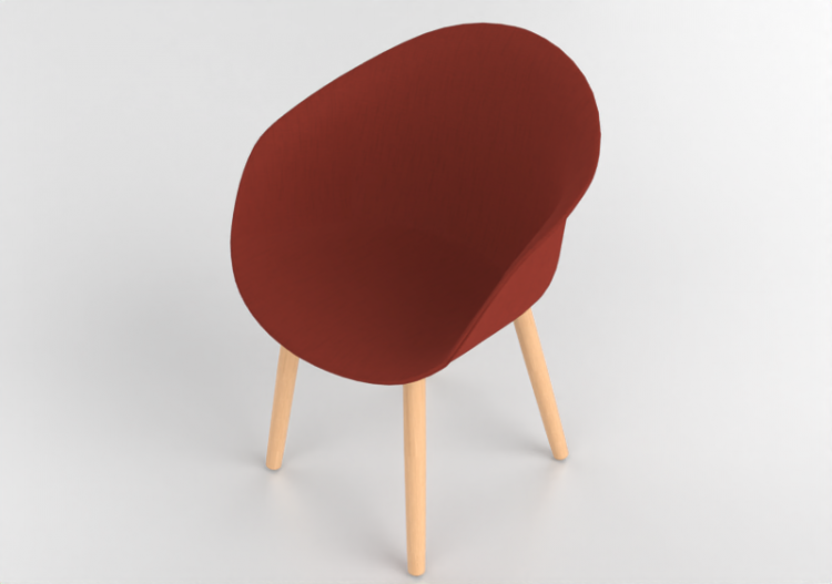 3D Chairs - Fabric chair - Allermuir - Kin - 303U3 - ACCA...