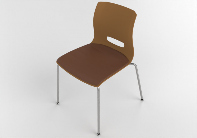 3D Stühle - Stuhl mit gepolsterter Sitzfläche - Allermuir -...