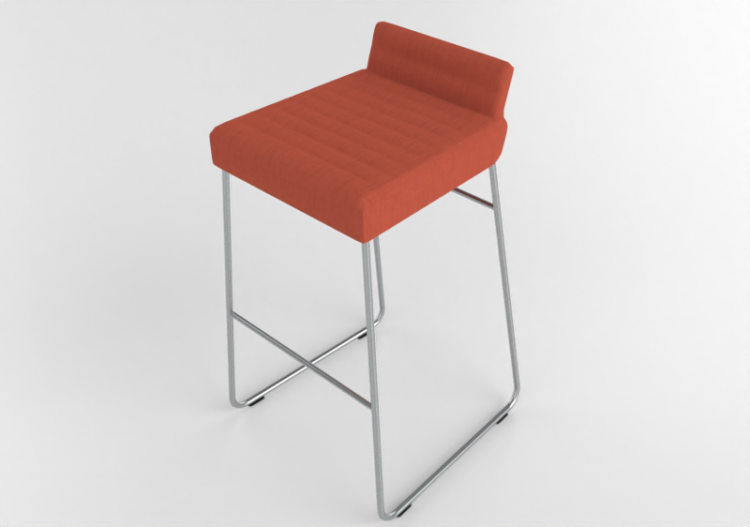 Sillas 3D - Taburete de tela - Allermuir - Tommo - A534Q -...