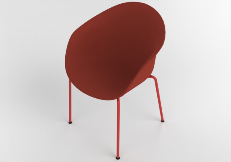 Sedie 3D - Sedia in tessuto - Allermuir - Kin - 302U3 -...