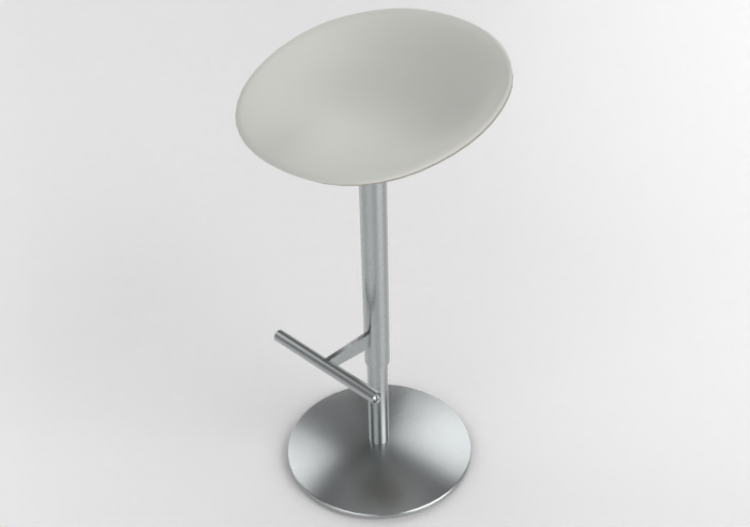 Cadeiras 3D - Banqueta em tecido - Allermuir - Jojo - A592...
