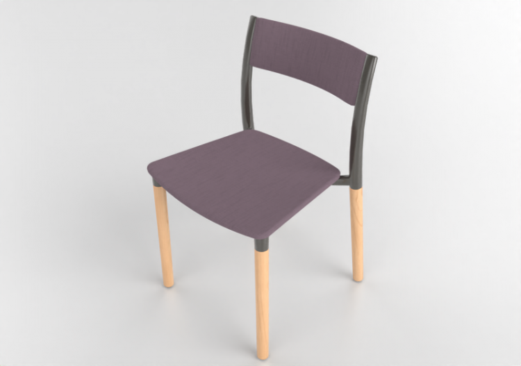 Sillas 3D - Silla de tela - Allermuir - Folk - FLK103U1 -...