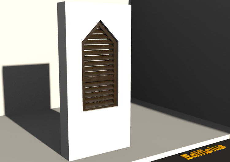 3D Tür/Fenster - Fensterladen FN [DT] 1DF [1S] - ACCA...