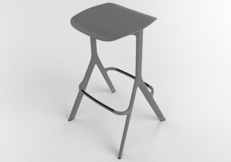 Sillas 3D - Taburete de plástico - Allermuir - Axyl - AXL04...