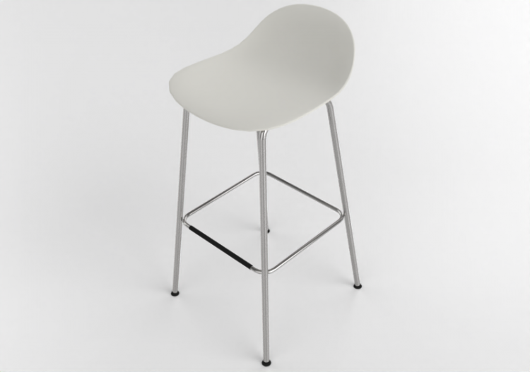 Cadeiras 3D - Banqueta de plástico - Allermuir - Kin - 502...