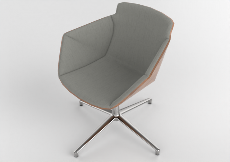 3D Stühle - Stuhl aus Stoff - Allermuir - Phoulds - PH2U -...