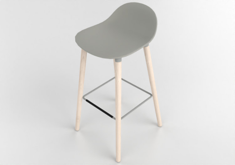 3D Chairs - Fabric stool - Allermuir - Kin - 503U3 - ACCA...