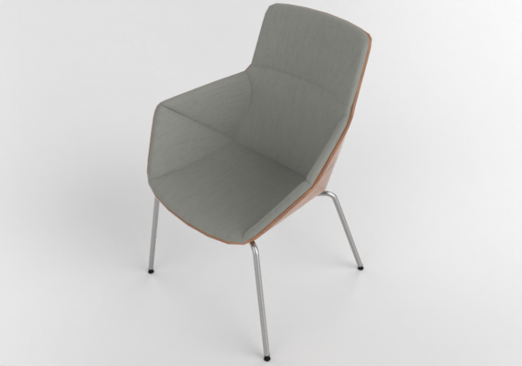 Sedie 3D - Sedia in tessuto - Allermuir - Phoulds - PH3U -...