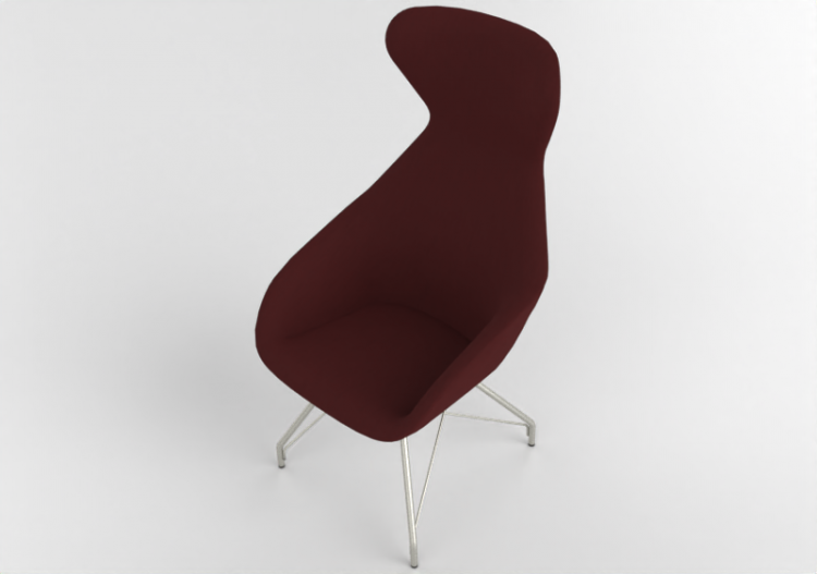 Cadeiras 3D - Poltrona em tecido - Allermuir - Famiglia -...