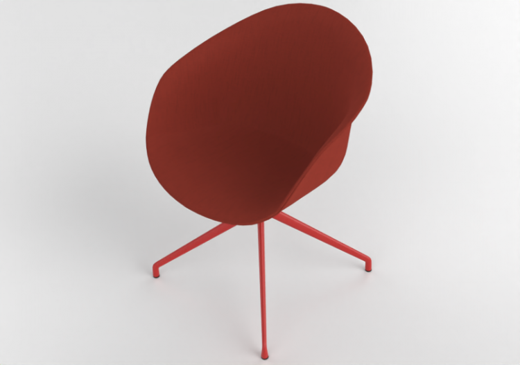 3D Stühle - Stuhl aus Stoff - Allermuir - Kin - 304U3 -...