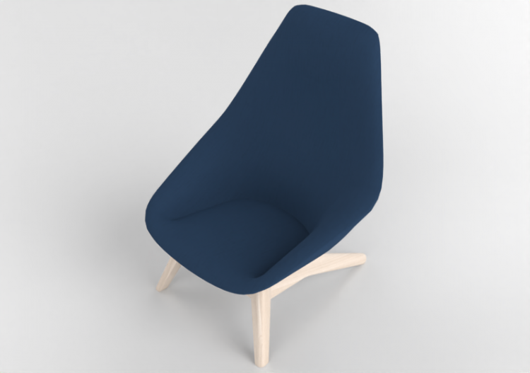 3D Chairs - Fabric armchair - Allermuir - Famiglia - FMG403...