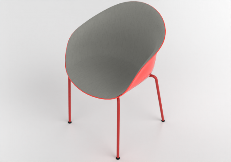 3D Chairs - Fabric chair - Allermuir - Kin - 302U2 - ACCA...