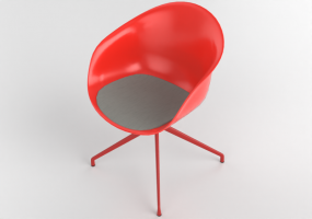 3D Stühle - Stuhl mit gepolsterter Sitzfläche - Allermuir - Kin - 304U1