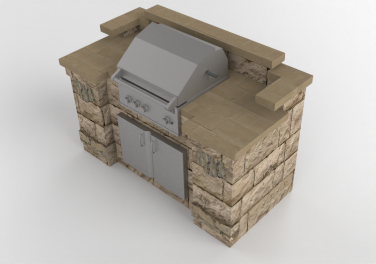 3D Kitchens - Stone kitchen - Belgard - Wexford - ACCA...