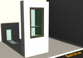 3D Tür/Fenster - FN[R] 1AB[1D] + SCR