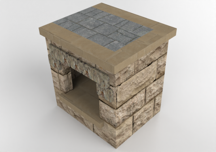 配饰 - Stone wood storage cabinet - Belgard - Wexford - ACCA...