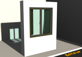 3D Tür/Fenster - FN[R] 2AB MM + SCR