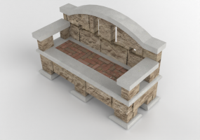 3D Benches - Stone bench - Belgard - Tuscany
