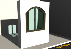 3D Tür/Fenster - FN[AR] 2AB MM + SCR
