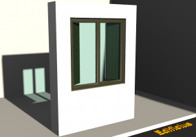 3D Tür/Fenster - FN[R] 1AB+1F + SCR