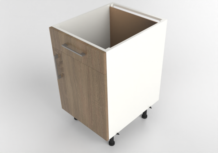 底部 - Sink base in lacquered wood - Finsa - ACCA software