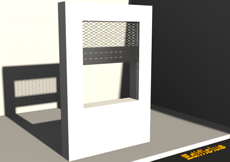 Esquadria 3D - Porta de enrolar [R] GD[T02] - ACCA software