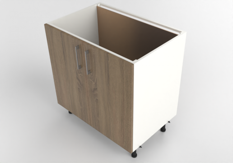 Basi 3D - Base lavello in legno laccato - Finsa - ACCA...