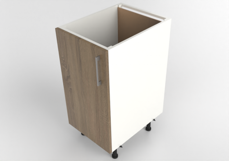 底部 - Sink base in lacquered wood - Finsa - ACCA software