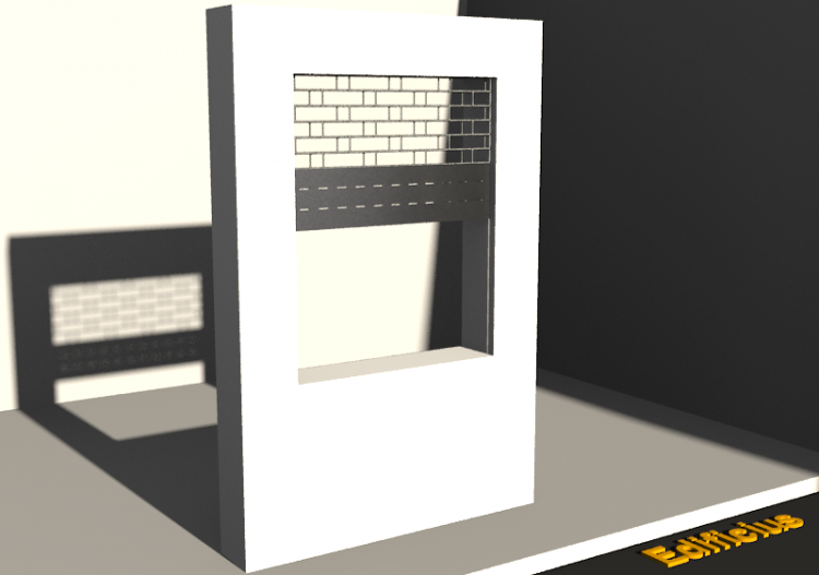 Esquadria 3D - Porta de enrolar [R] GD[T04] - ACCA software