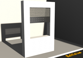 Esquadria 3D - Porta de enrolar [R] GD[T06]