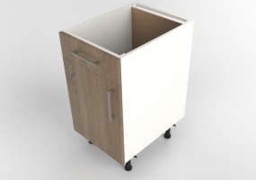 底部 - Sink base in lacquered wood - Finsa