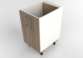 3D Bases - Mueble bajo fregadero de madera lacada - Finsa