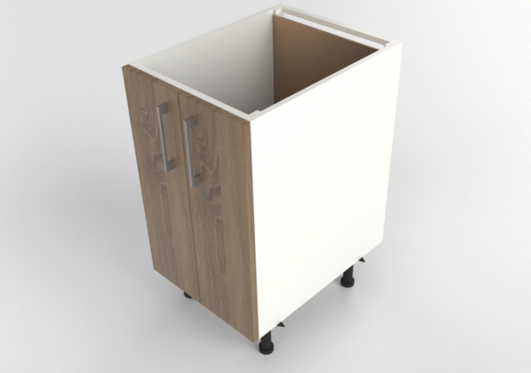 底部 - Sink base in lacquered wood - Finsa - ACCA software